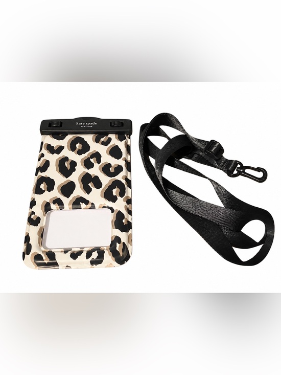 kate spade Accessories - Kate Spade Leopard Print Waterproof Phone Pouch